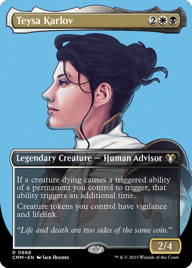 Teysa Karlov, Commander Masters Card Art