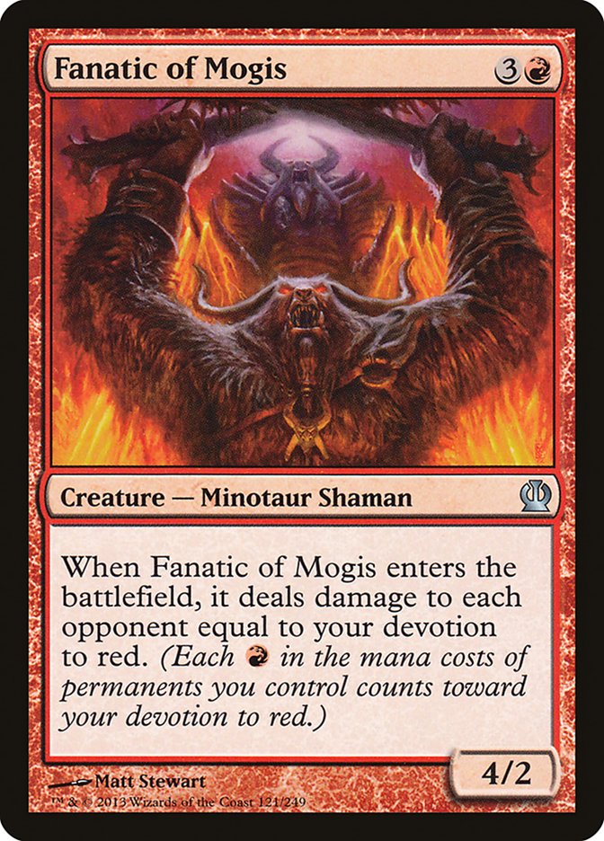 Fanatic of Mogis, Theros Card Art