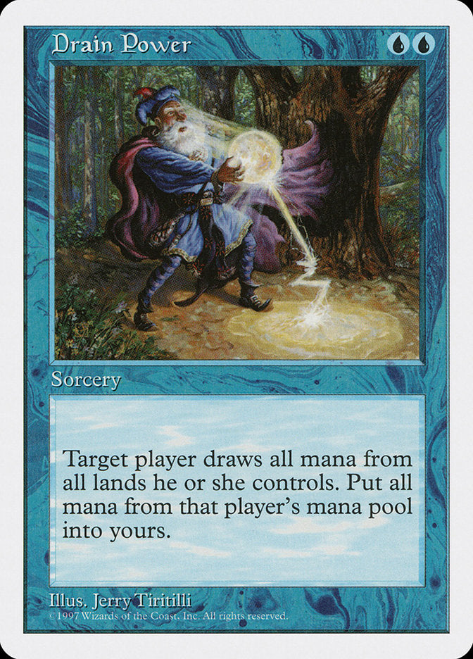 Drain Power, Fifth Edition Card Art