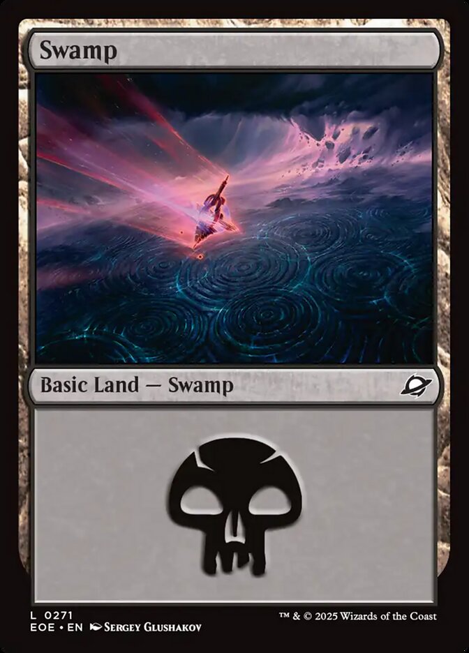 Swamp, Edge Of Eternities Card Art