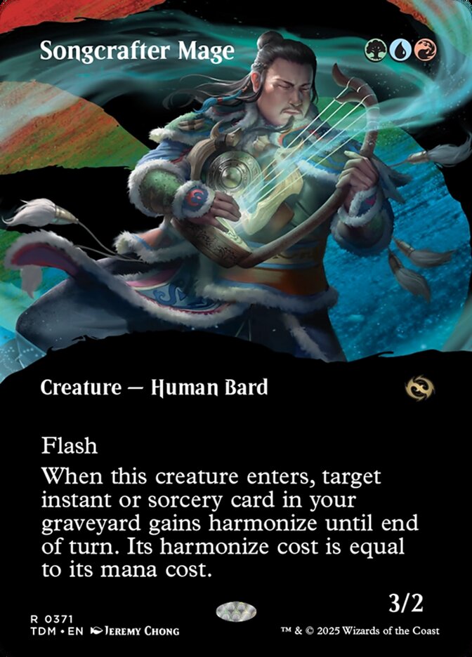 Songcrafter Mage, Tarkir: dragonstorm Card Art