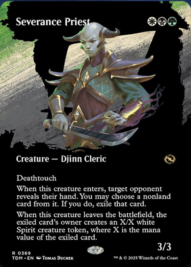 Severance Priest, Tarkir: dragonstorm Card Art