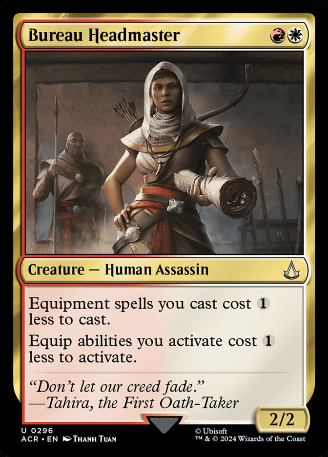 Bureau Headmaster, Assassin's creed Card Art