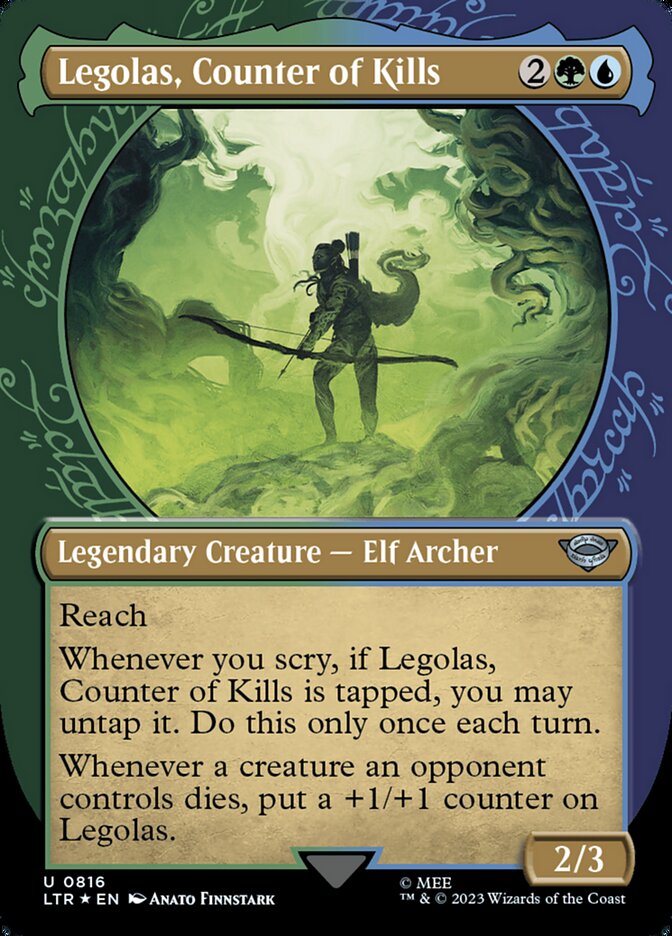 Legolas, Counter of Kills - Surge Foil