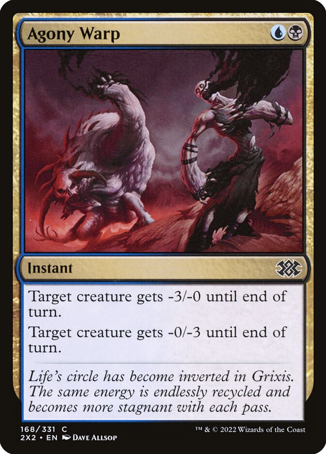 Agony Warp, Double Masters 2022 Card Art