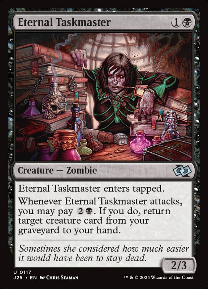 Eternal Taskmaster, Foundations Jumpstart Card Art