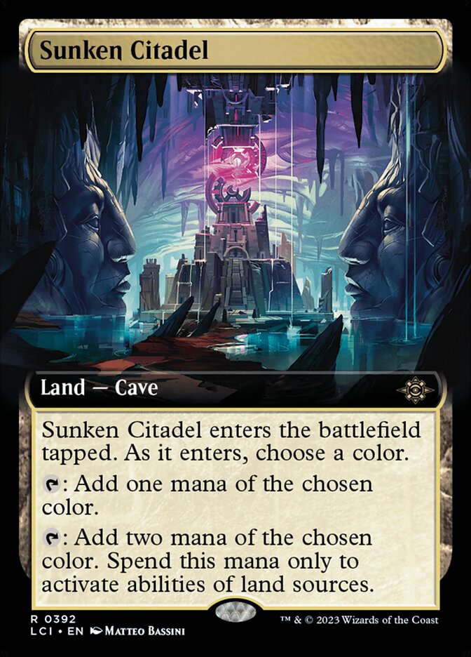 Sunken Citadel, The lost caverns of ixalan Card Art