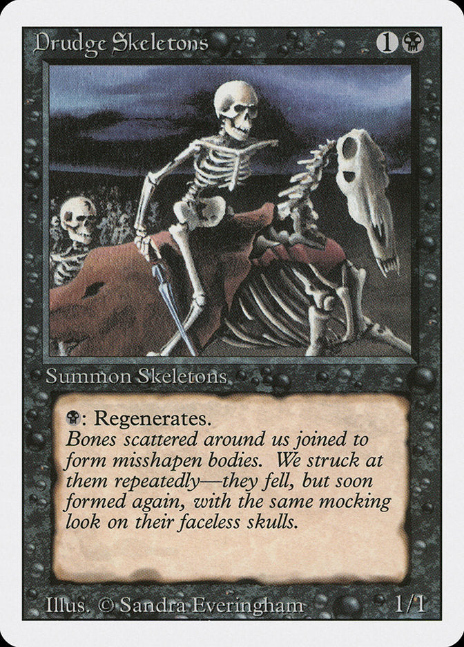 Drudge Skeletons, Revised edition Card Art