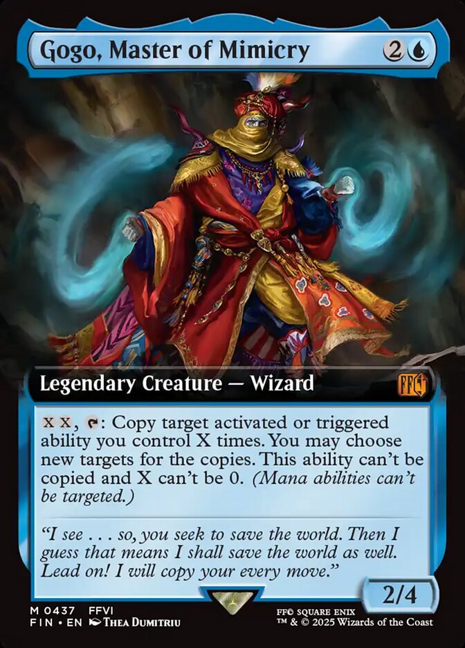 Gogo, Master of Mimicry, Final Fantasy Card Art
