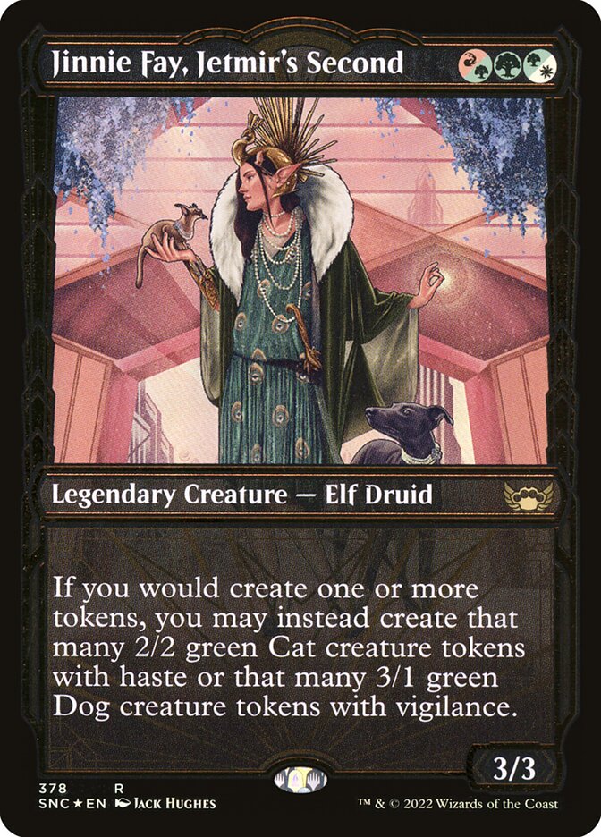Jinnie Fay, Jetmir's Second, Streets Of New Capenna Card Art