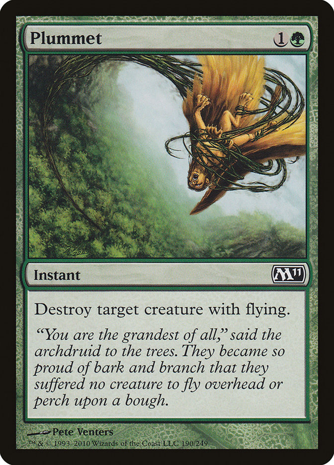 Plummet, Magic 2011 Card Art