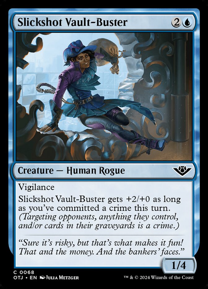 Slickshot Vault-Buster, Outlaws of thunder junction Card Art