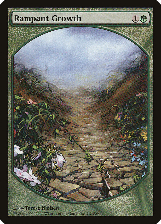 Rampant Growth, Magic Player Rewards 2009 Card Art