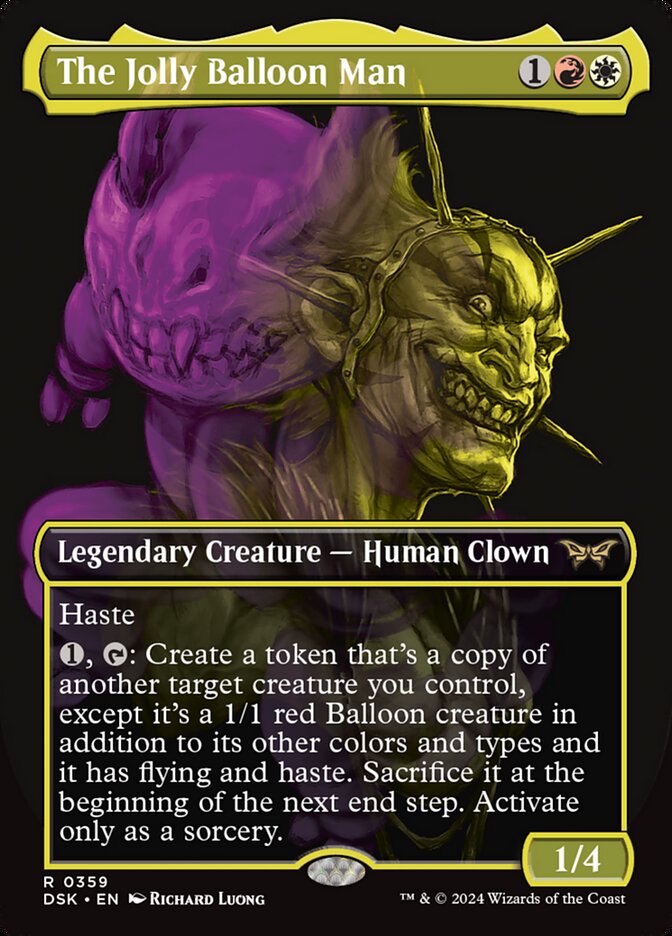The Jolly Balloon Man - Foil