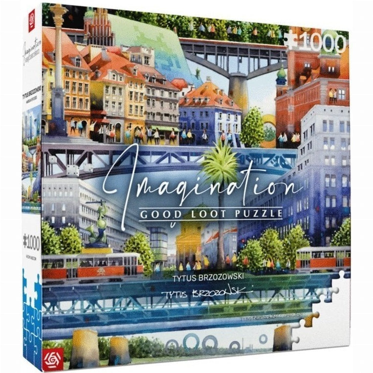 Good Loot - Imagination Puzzle - 1000 - Tytus Brzozowski: Warsaw Bridges