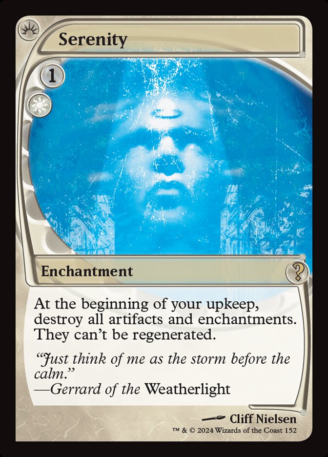 Serenity, Mystery Booster 2 Card Art