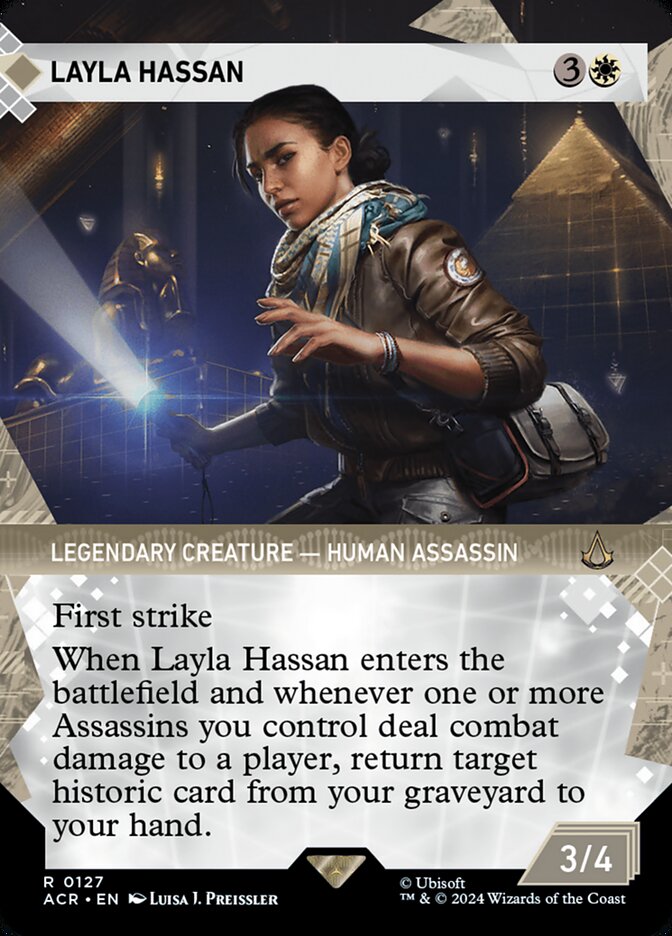 Layla Hassan, Assassin's creed Card Art