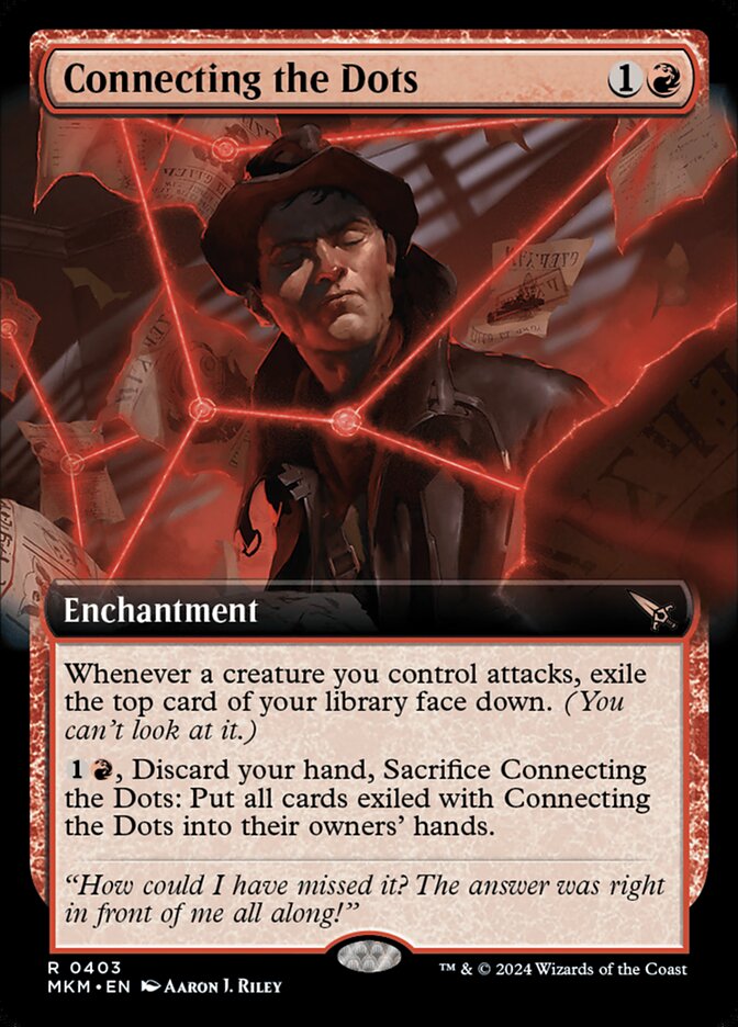 Connecting the Dots, Murders At Karlov Manor Card Art