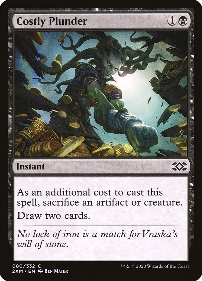 Costly Plunder, Double Masters Card Art