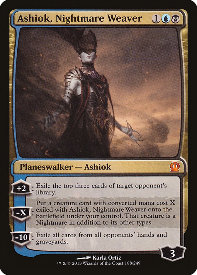 Ashiok, Nightmare Weaver, Theros Card Art