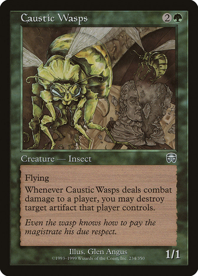 Caustic Wasps - Foil