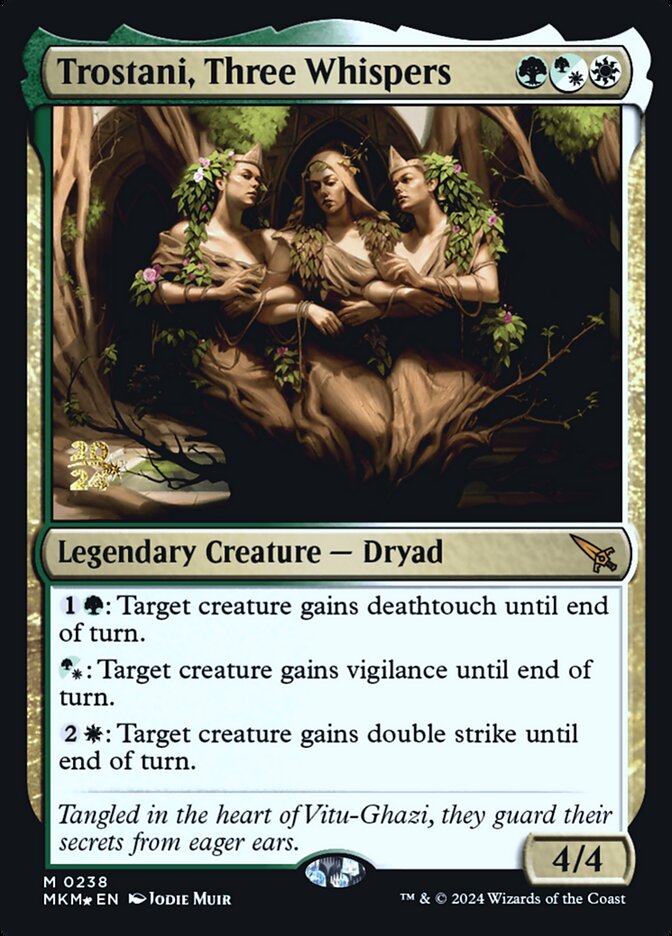 Trostani, Three Whispers, Murders At Karlov Manor Promos Card Art