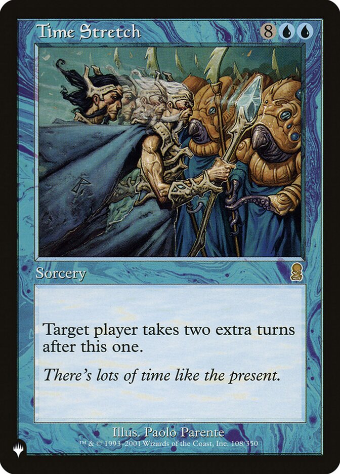 Time Stretch, The List Card Art