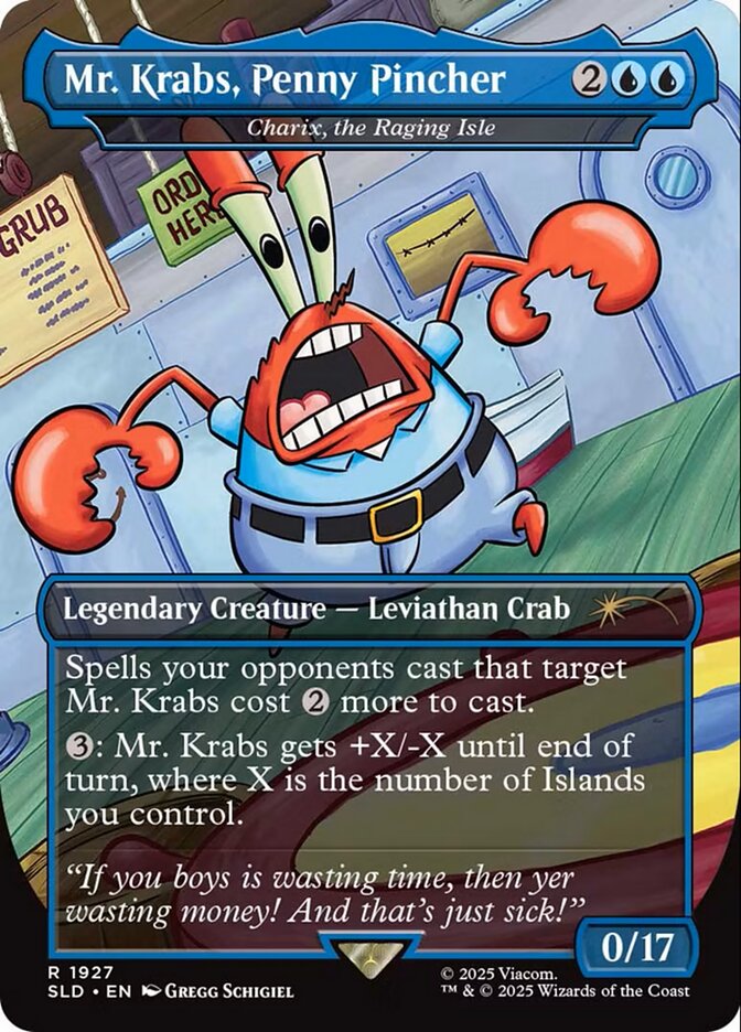 Charix, the Raging Isle, Secret Lair Drop Card Art