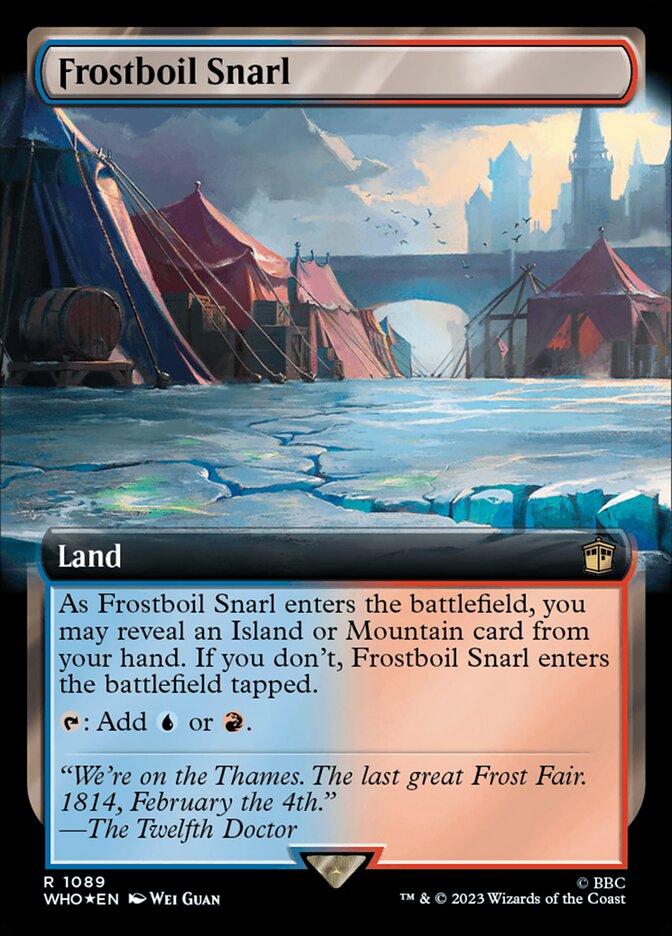 Frostboil Snarl, Doctor who Card Art