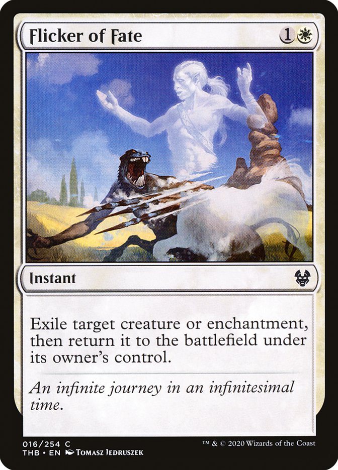 Flicker of Fate, Theros Beyond Death Card Art