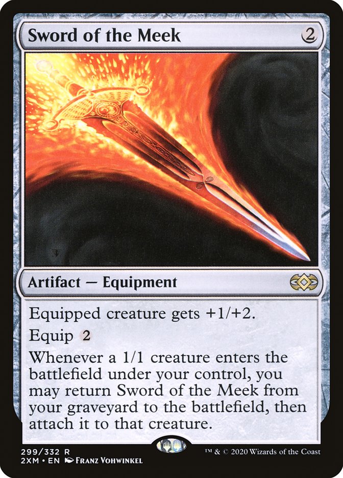 Sword of the Meek, Double masters Card Art