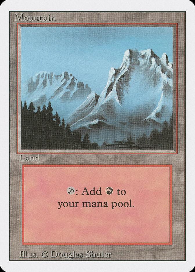 Mountain, Revised edition Card Art