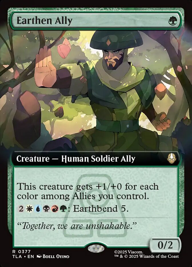 Earthen Ally, Avatar: The Last Airbender Card Art