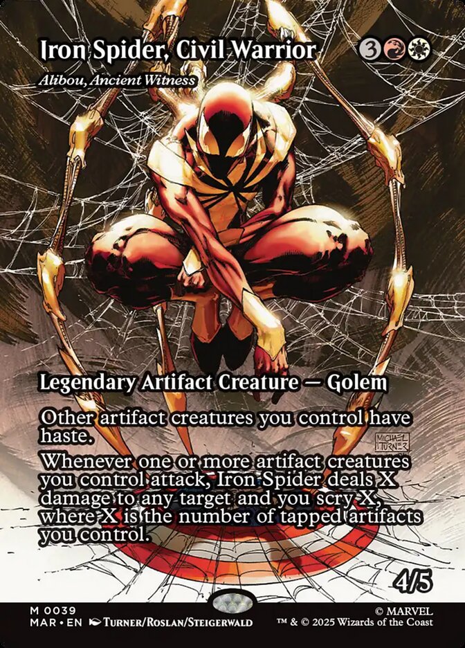 Alibou, Ancient Witness, Marvel Universe Card Art