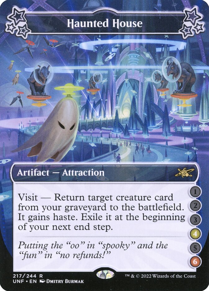 Haunted House, Unfinity Card Art