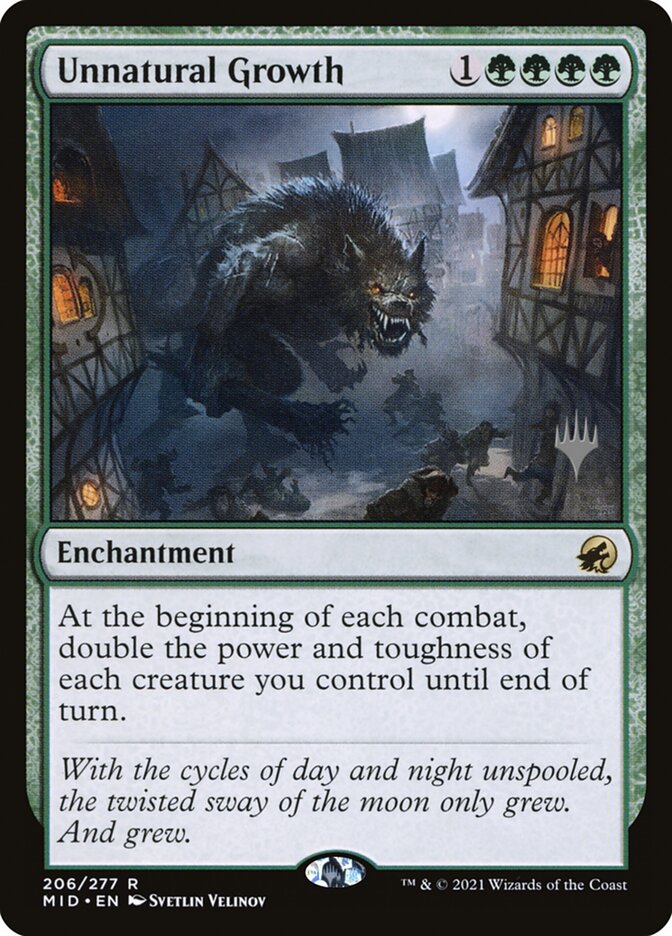 Unnatural Growth, Innistrad: midnight hunt promos Card Art