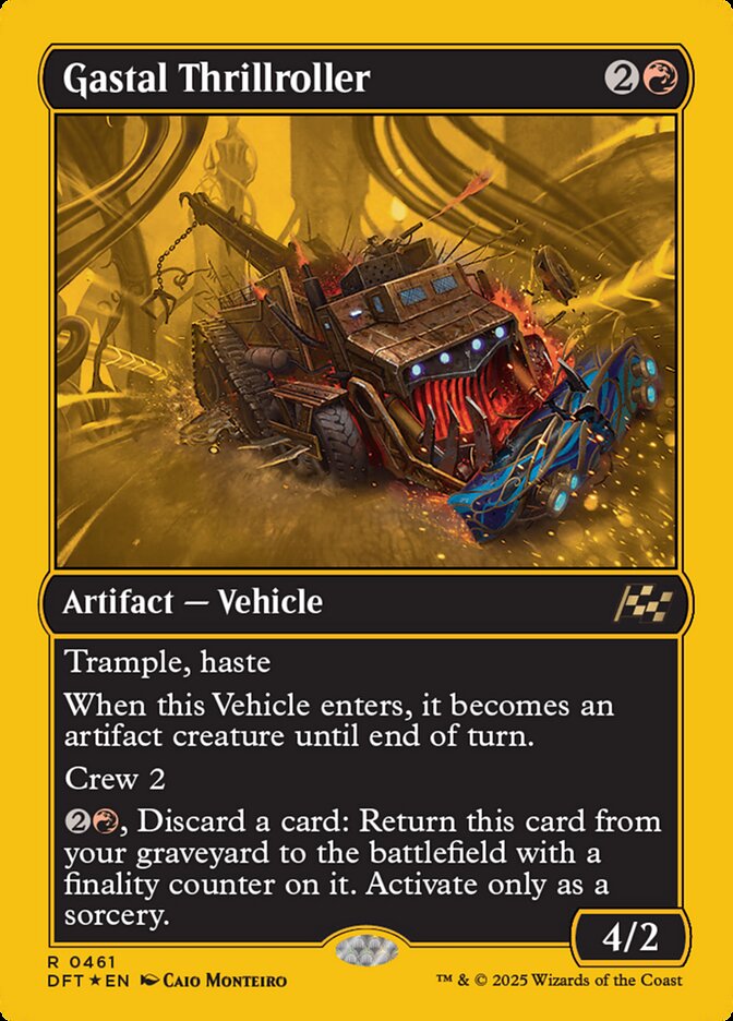 Gastal Thrillroller, Aetherdrift Card Art