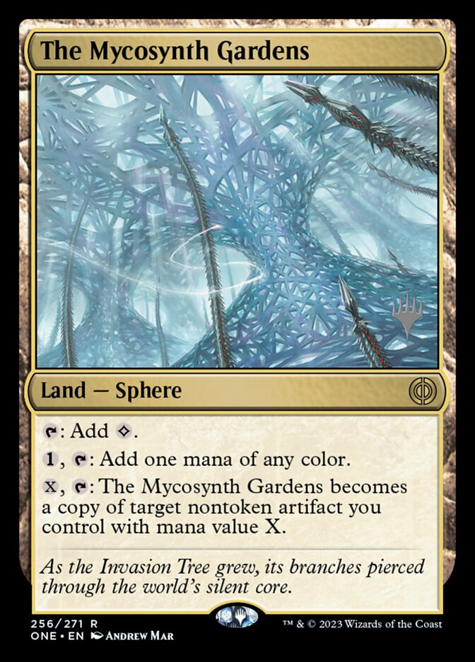 The Mycosynth Gardens, Phyrexia: All Will Be One Promos Card Art