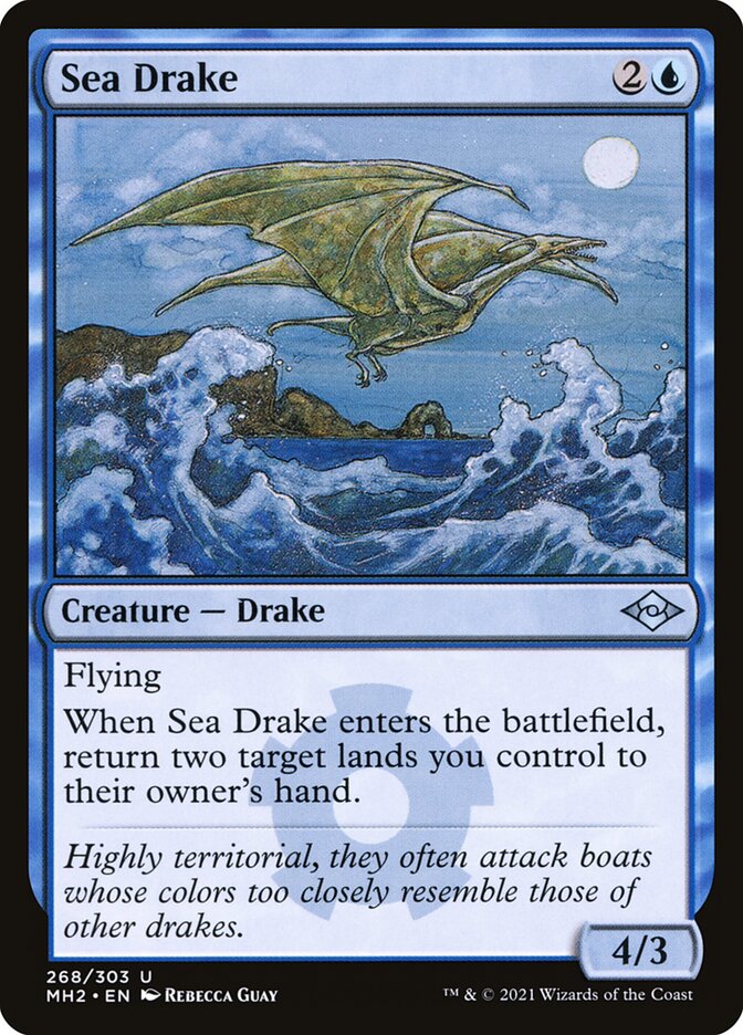 Sea Drake, Modern horizons 2 Card Art
