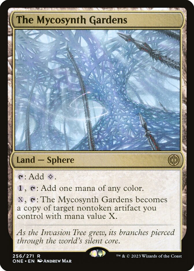 The Mycosynth Gardens, Phyrexia: All Will Be One Card Art