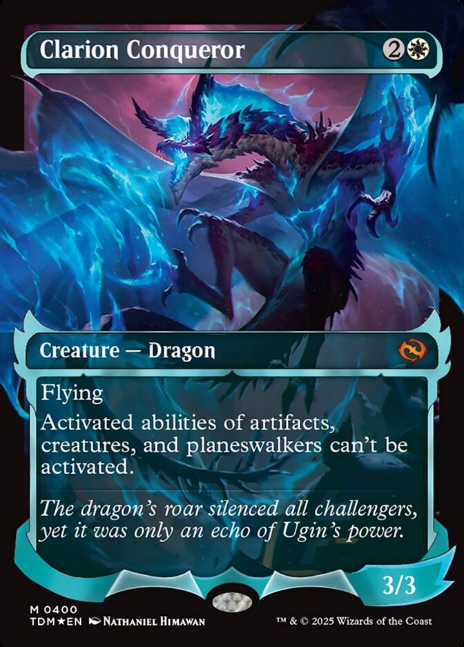 Clarion Conqueror, Tarkir: Dragonstorm Card Art