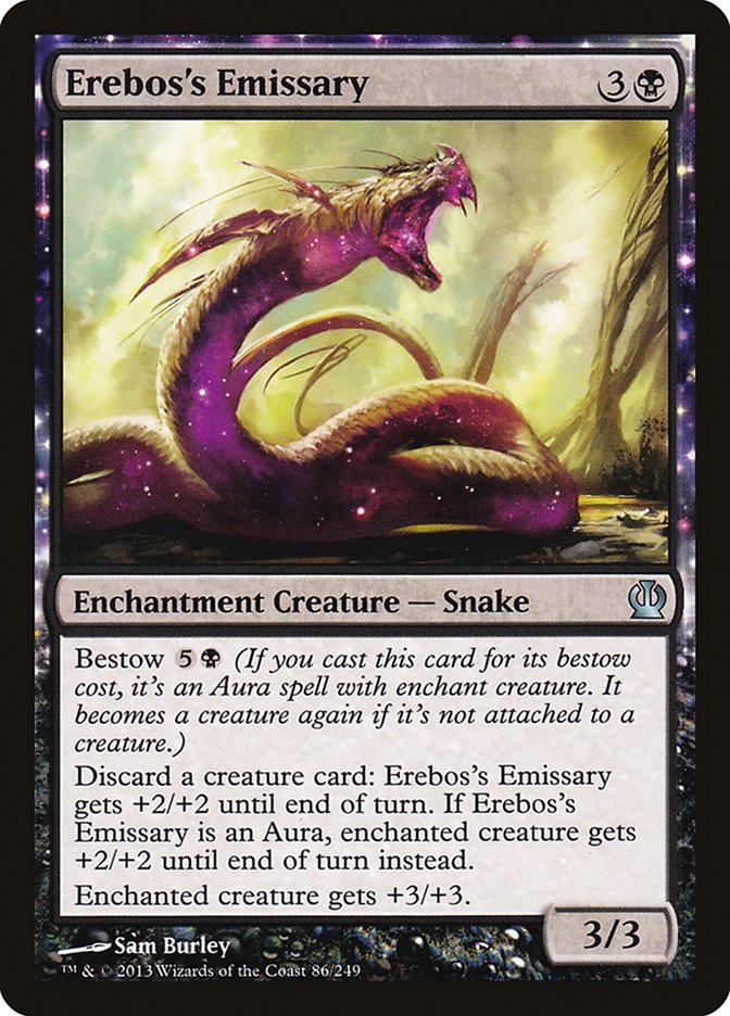 Erebos's Emissary, Theros Card Art