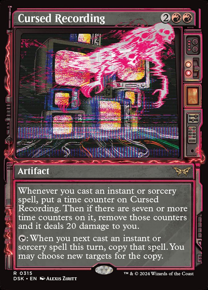 Cursed Recording - Foil
