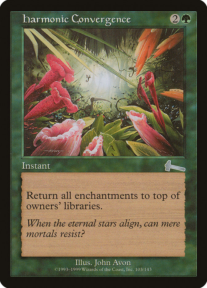 Harmonic Convergence, Urza's legacy Card Art