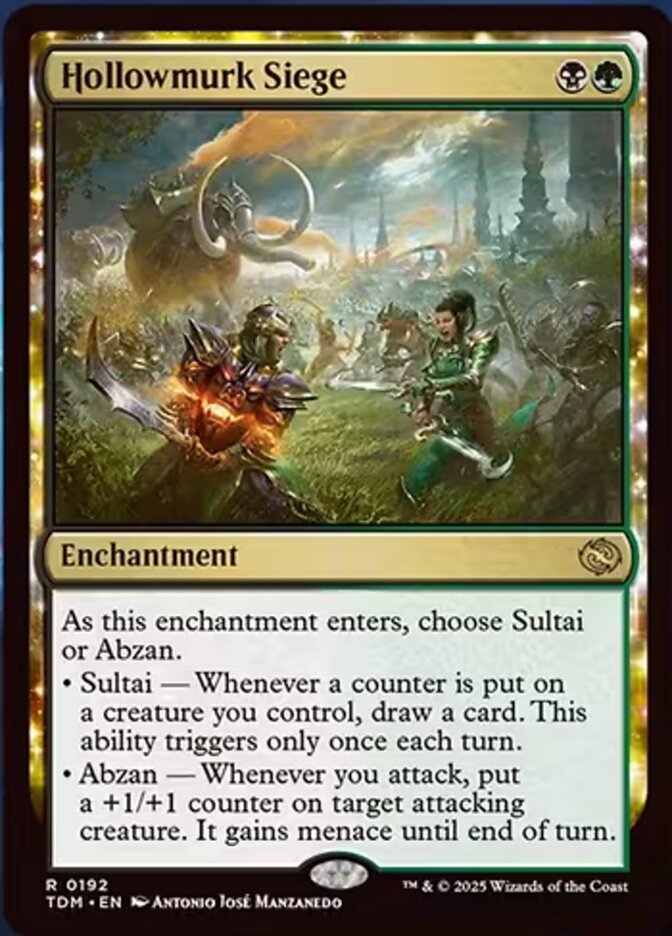Hollowmurk Siege, Tarkir: dragonstorm Card Art