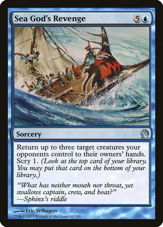 Sea God's Revenge, Theros Card Art