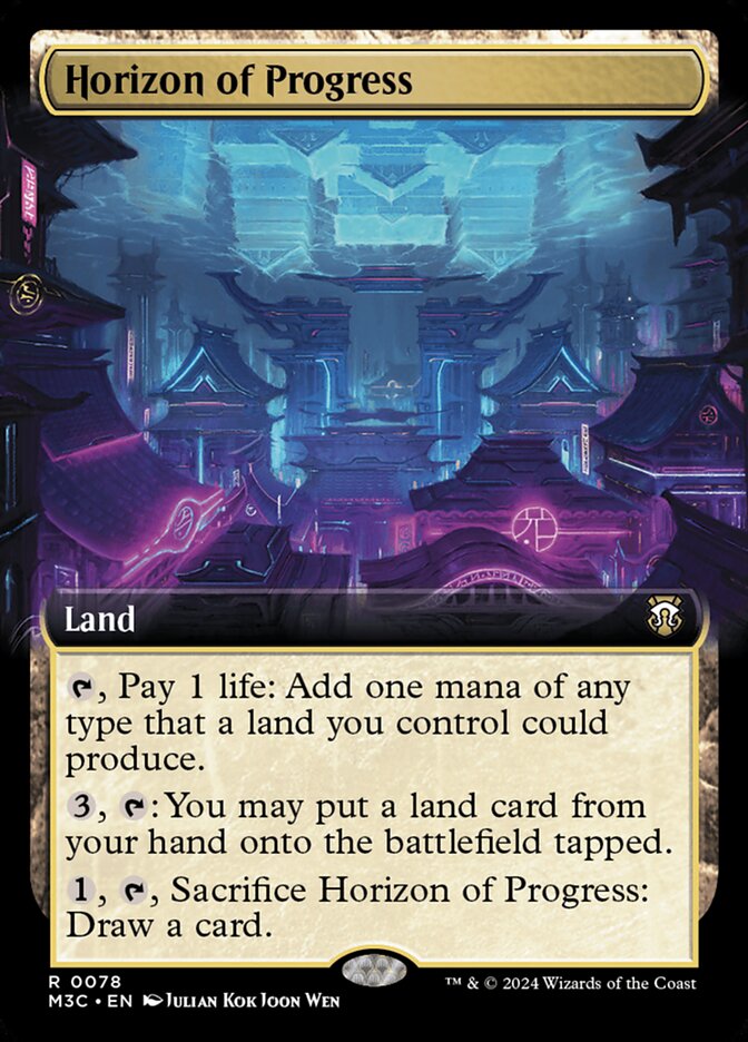 Horizon of Progress, Modern Horizons 3 Commander Card Art