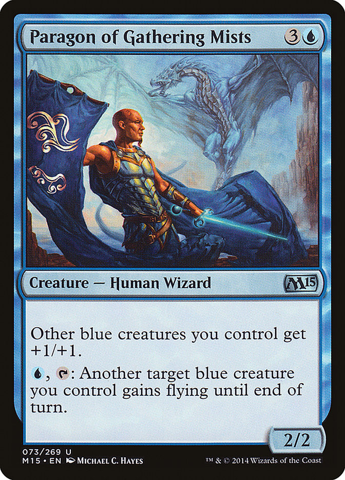 Paragon of Gathering Mists, Magic 2015 Card Art