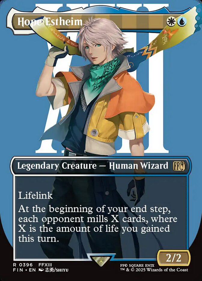 Hope Estheim, Final fantasy Card Art
