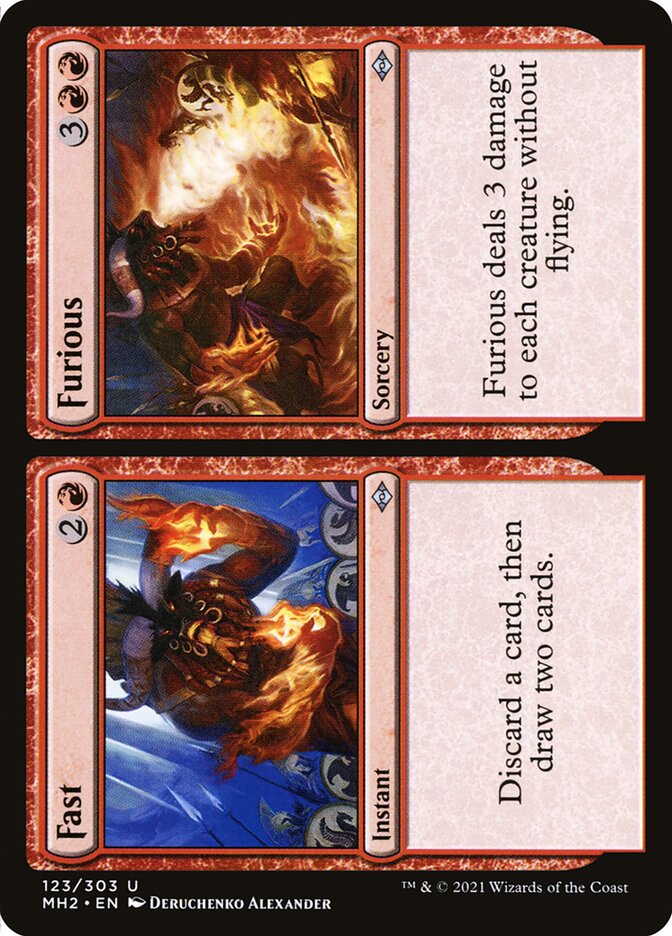 Fast // Furious, Modern horizons 2 Card Art